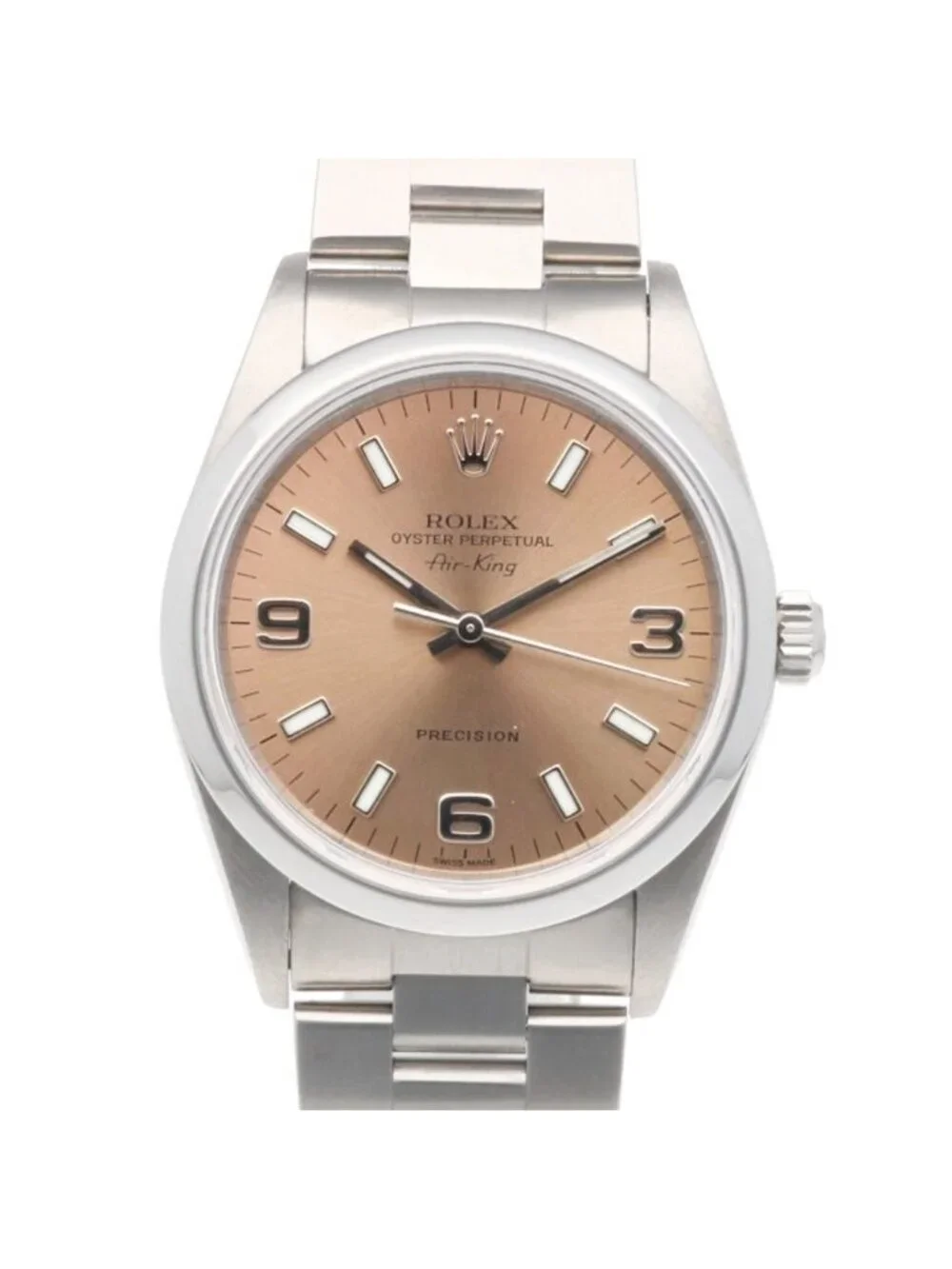 Rolex Air King Oy Star Perpetual Watch Stainless Steel Automatic
